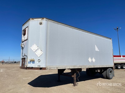 1984 Trailmobile 28 ft x 102 in S/A Rimorchio furgonato