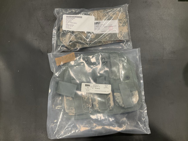 (164) Survival Vest Radio Pockets & (147) Survival Vest Pockets