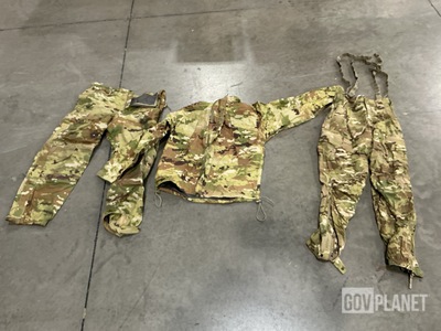 (11) Wet Weather Jackets, (5) Pairs of Cold Weather Trousers & Assorted Items