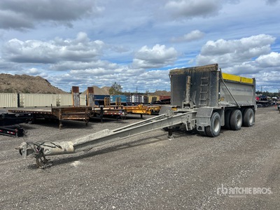 2022 Timmins 17 ft Tri/A Pup Dump Trailer