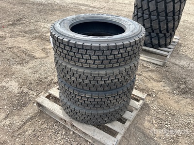 Quantity of (6) Linglong 225/70R19.5 Tires (Unused)