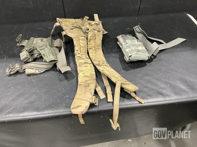 (5) Individual Holsters, (22) Enhanced Frame Shoulder Straps & Assorted Items