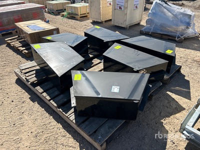 Quantity of 6 Trailer tools boxes Parti per rimorchi speciali