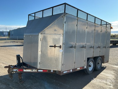 2009 LWL T14IU14LP 15.6 ft T/A Enclosed Trailer