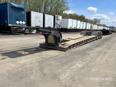 2011 Etnyre RTN55 Tri/A Double Drop Removable Gooseneck Lowboy Trailer