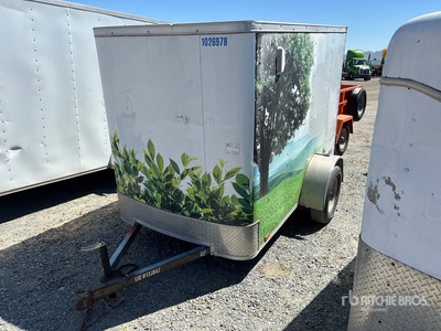 Haulmark 8 ft S/A Enclosed Trailer
