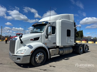 2019 Peterbilt 579 6x4 T/A Sleeper Truck Tractor