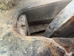 Undercarriage with Right Track Tensioner