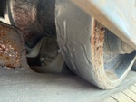 Undercarriage with Left Track Rollers