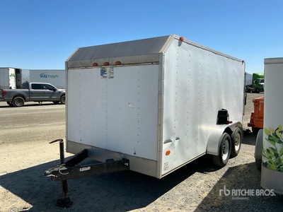 13 ft T/A Enclosed Trailer