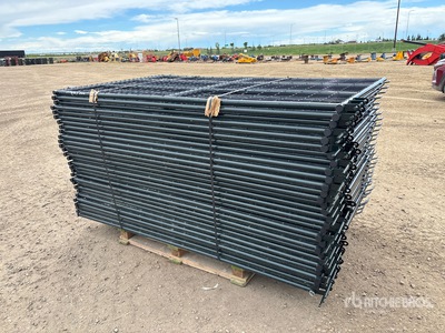 Quantity of (35) 2026 BYT MSPP07 7 ft Mesh Sheep Panneau pour bétail (Unused)