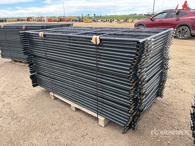 Quantity of (35) 2026 BYT MSPP07 7 ft Mesh Sheep Panneau pour bétail (Unused)