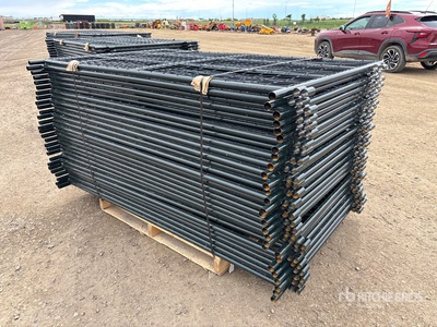 Quantity of (35) 2026 BYT MSPP07 7 ft Mesh Sheep Panneau pour bétail (Unused)
