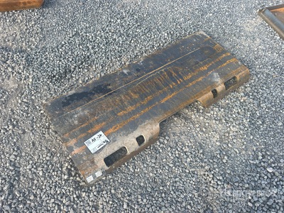 2026 Wolverine QMP2-16-12T Skid Steer Attachment Mounting Plate (Unused)