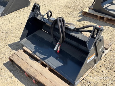 2026 Wolverine MCB-11-48W 48 in Multi-Purpose Mini Skid Steer Bucket (Unused)