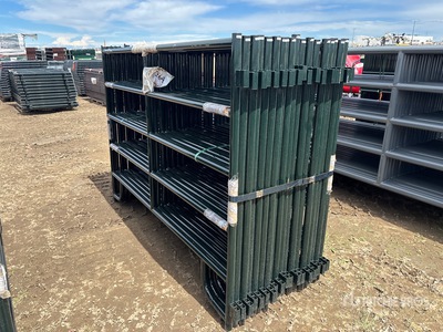 Quantity of (18) 2026 BYT RP76 7 ft 6 in Ranch Panneau pour bétail (Unused)
