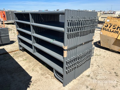 Quantity of (18) 2025 BYT MSP96 9 ft 6 in Magnum Ranch Panneau pour bétail (Unused)