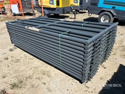 Quantity of (12) 2025 BYT MSP96 9 ft 6 in Magnum Ranch Panneau pour bétail (Unused)