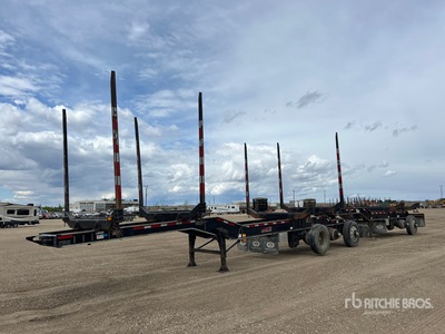 2019 Timmins DDTL39-3A60 Super B-Train Lead Log Trailer
