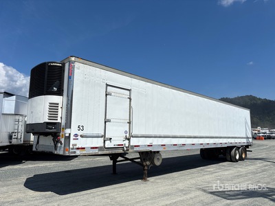 2012 Utility 3000R 53 ft x 102 in T/A Multi -Temp Refrigerated Trailer