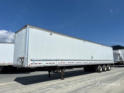 2012 Vanguard 53 ft x 102 in Tri/A Van Trailer
