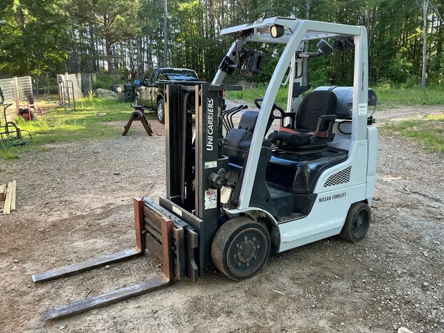 2014 Nissan MCP1F2A20LV 4000 lb Cushion Tire Forklift