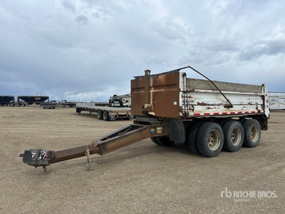 Cancade 17 ft Tri/A Pup Dump Trailer