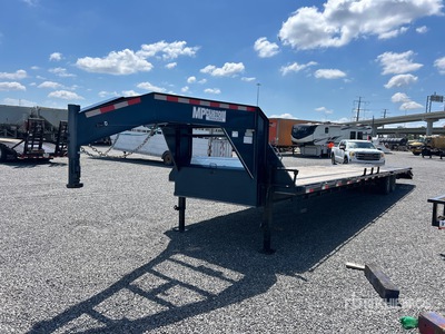 2025 MP Custom CTZ 40 ft T/A Gooseneck Remolque Portamaquinaria