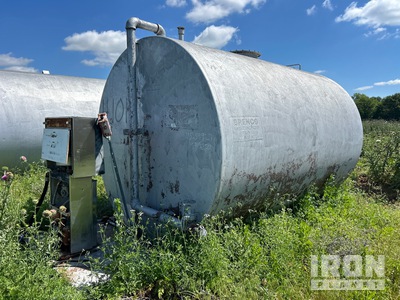 4000 gal Skid Mounted Steel Diesel Tanque de combustible