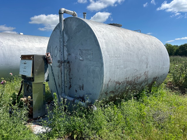 4000 gal Skid Mounted Steel Diesel Fuel Tank