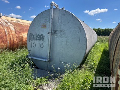 10000 gal Skid Mounted Steel Diesel خزان وقود