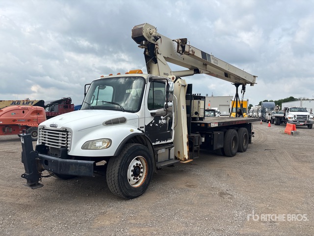 National 800D 46000 lb Straight Boom on 2007 Freightliner M2 106 6x4 Boom Truck