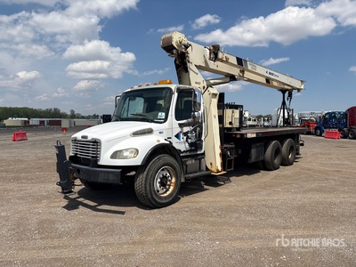 National 800D Straight Boom on 2007 Freightliner M2 106 Camion à flèche