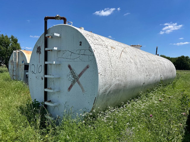 12000 gal Skid Mounted Steel Diesel Fuel Tank