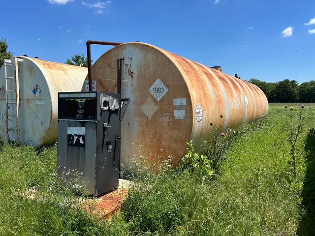 Modern Welding Co. 10000 gal Skid Mounted Steel Diesel Fuel Tank