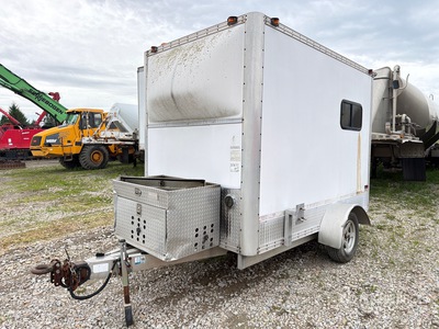 2009 L6 Systems 10 ft S/A Equipment Trailer