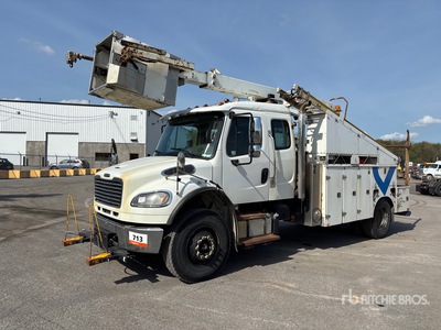 Posi-Plus 800-40-025 35 ft on 2014 Freightliner M2 106 4x2 Bucket Truck