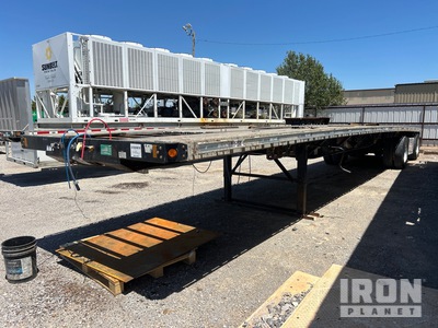 2012 Fontaine HCICF12WSA 48 ft T/A Spread Axle Flatbed Trailer