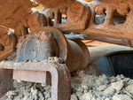 Undercarriage with Right Carrier Rollers