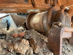 Undercarriage with Left Carrier Rollers