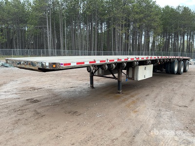 2014 Fontaine 48 ft Tri/A Flatbed Trailer