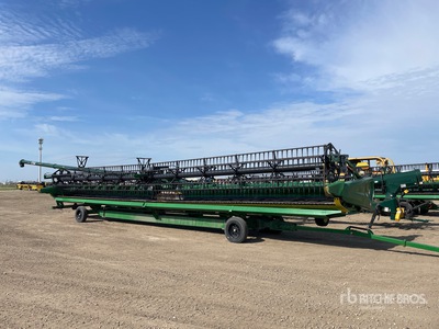 2022 John Deere HD50R 50 ft Hinged Draper Cabezal de cosechadora trilladora