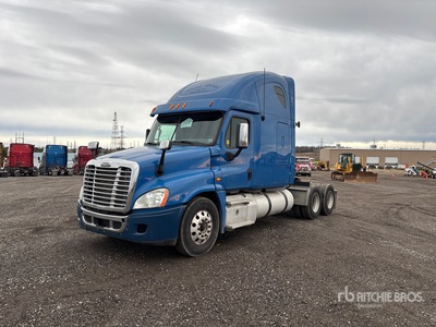 2013 Freightliner Cascadia 125 6x4 T/A Sleeper Truck Tractor