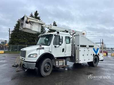 2014 Posi-Plus 800-40 35 ft on 2014 Freightliner M2 106 4x2 Extended Cab Cable Placer Lkw-Arbeitsbühne