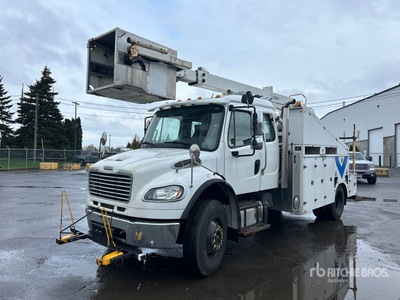 Posi-Plus 800-40 35 ft on 2014 Freightliner M2 106 4x2 Extended Cab Cable Placer Lkw-Arbeitsbühne