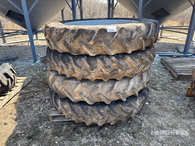 Quantity of (4) Goodyear 320/90R42 Tyres - Fits Case IH 3185 Sprayer