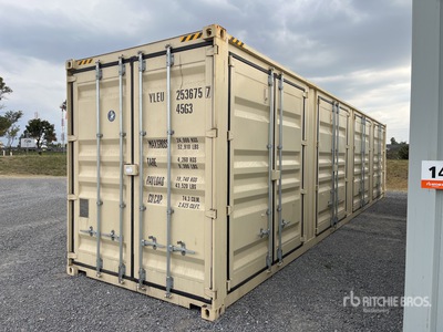 2026 40 ft High Cube Multi-Door Contenedor / Contenedor de almacenamiento
