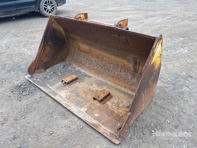 Cat 66 in Wheel Loader Bucket