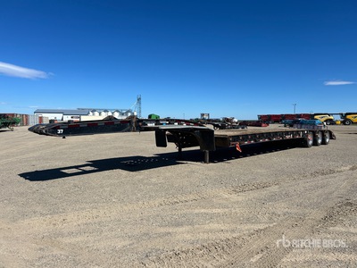2015 Lode King SDL53-3 Tri/A Single Drop Lowboy Trailer