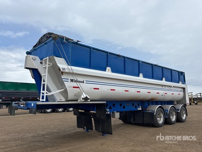 2020 Midland SLX3 35 ft Tri/A End Dump Trailer